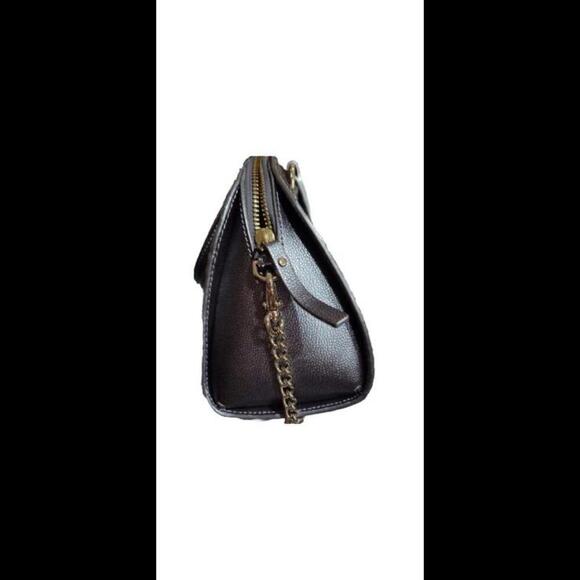 Kate Spade Mini Reiley Laurel Way Glitter Satchel crossbody Wristlet - Picture 7 of 13